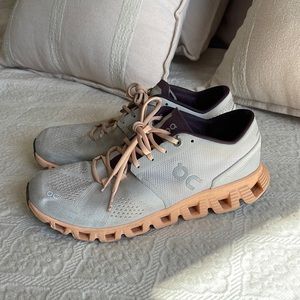 On cloud tennis shoes!